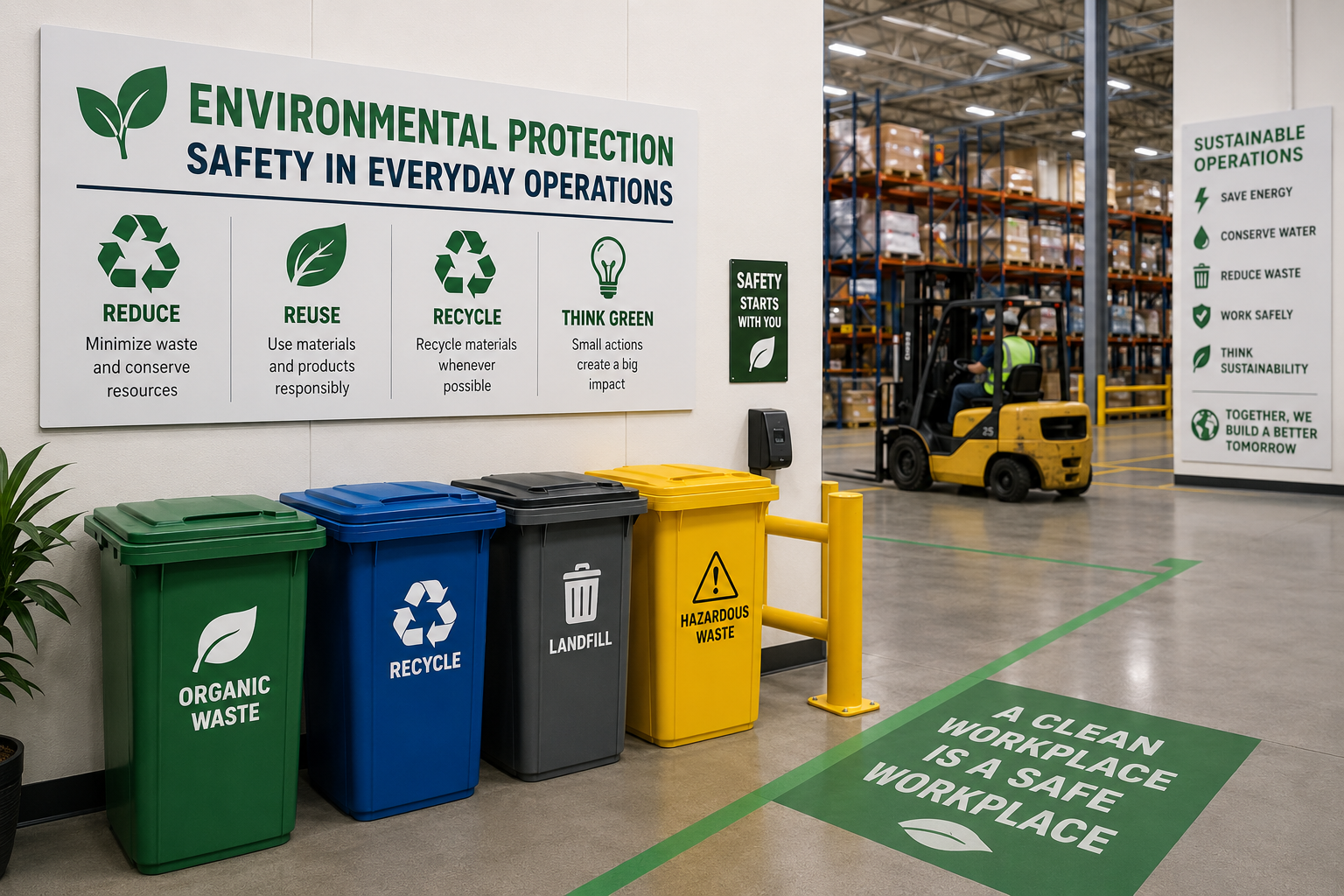 Protect-your-warehouse-with-guardrails-rack-protection-bollards-mezzanine-gates-and-sensor-alert