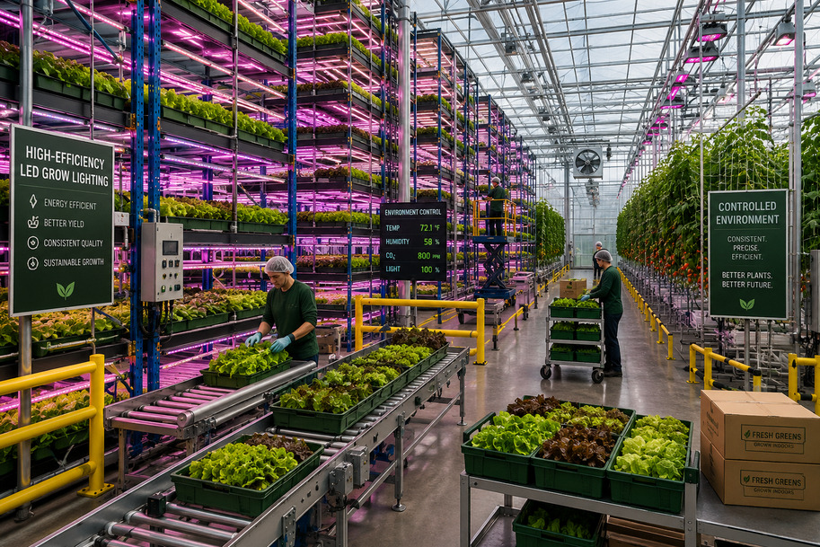 Horticulture Agriculture Material Handling Solutions Greenhouses Vertical Farms Controlled Environments Buckeye Industrial