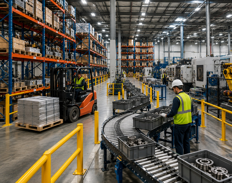 Manufacturing Material Handling Solutions Racking, Conveyors & Installation Buckeye Industrial