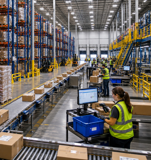 Warehouse & Logistics Material Handling Solutions